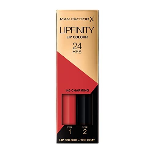Max Factor Lipfinity Long-Lasting Two Step Lipstick - 14 Charming, 4.2g