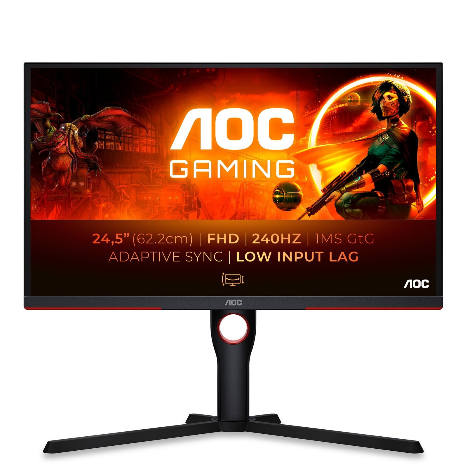 AOC G3 25G3ZM/BK 62.2 cm (24.5") 1920 x 1080